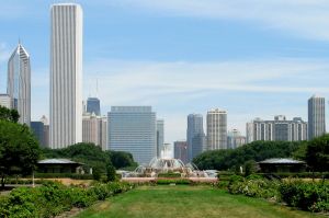 Chicago Grant Park and Buckingham Fountain